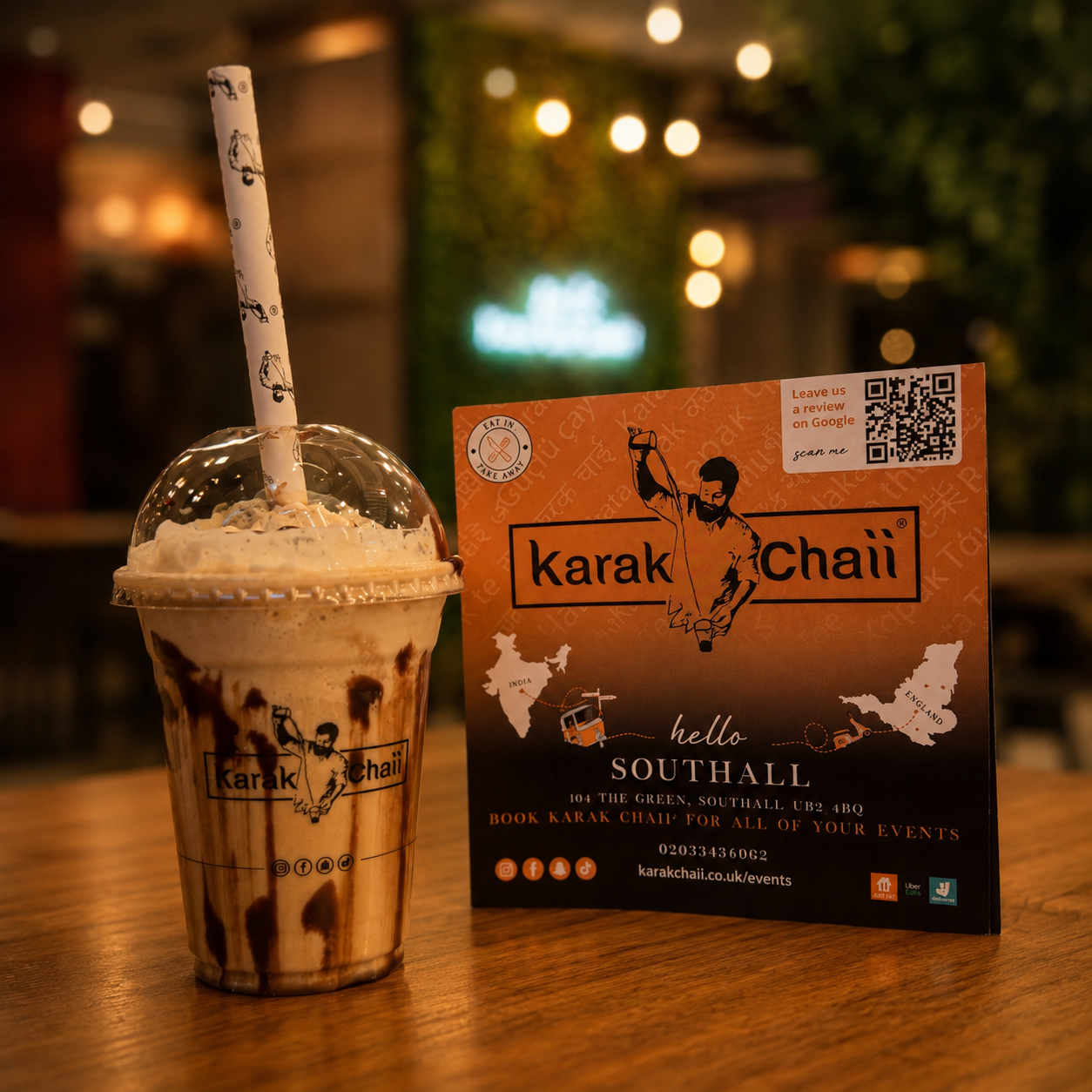 Karak Chaii on The Green